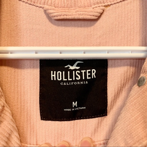Hollister Pink Corduroy Jacket - Picture 8 of 9